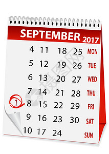 9月1日至2017年9月1日图标日历学习学校数字庆典知识教育传统背景图片