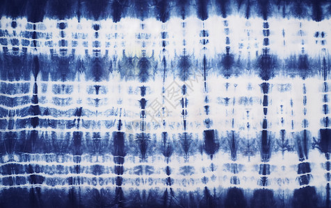 抽象模糊复古模糊织物扎染染料工艺靛青领带活力手工文化艺术衣服纺织品背景