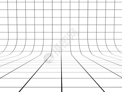 透视网格线背景网络细胞地面推介会建筑学地板插图正方形几何学白色背景图片