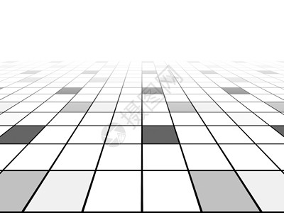 透视网格线背景建筑学公司白色几何学正方形网络地平线推介会装饰风格背景图片