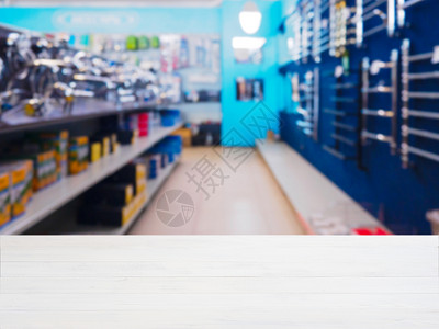 商品模板模糊的DIY超市前的空桌子剪辑市场房子柜台商品部门仓库大卖场染色服务背景
