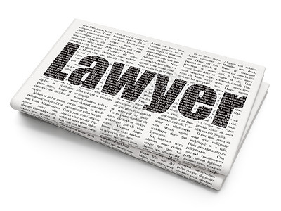 法律概念 关于报纸背景情况的律师立法权利执法文章通讯3d保卫财产防御知识分子背景图片