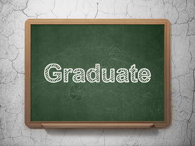 教育概念 毕业于黑板背景的毕业生木板白色教学知识研讨会课程网络训练粉笔绿色背景图片