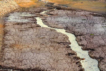 阿罗约地面侵蚀干旱高清图片