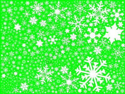 绿色圣诞节爆炸白色雪花天气背景图片