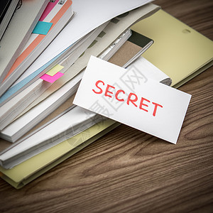 秘密档案秘密 服务台的商务文件档案库工作框架教育战略桌子学习笔记打印办公室文书背景