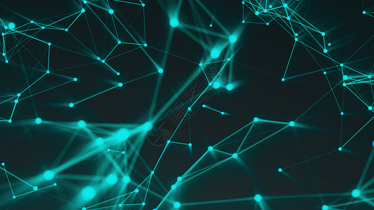 主题网络素材抽象连接点 技术背景 数字绘图蓝色主题 网络概念创造力线条互联网数据全球多边形商业插图科学三角形背景
