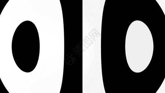 混乱之子徽标具有黑色和白色元素的抽象背景 催眠背景环形墙纸视频浩劫运动黑与白过渡线条困惑徽标背景