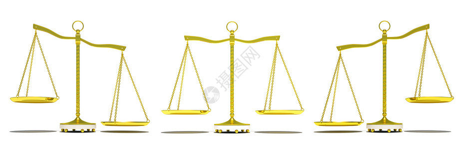 天秤座连线图黄金天平秤一套棕色法庭古董法官测量3d律师重量青铜自由背景