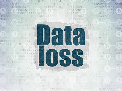 碎片化数据数字数据纸张背景上的信息概念数据丢失网络贮存损失硬件软件备份蓝色创新绘画代码背景