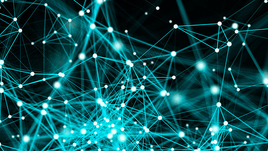 主题网络素材抽象连接点 技术背景 数字绘图蓝色主题 网络概念科学插图商业线条全球多边形互联网创造力三角形数据背景