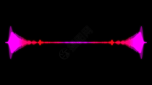 打米机抽象音频可视化均衡器 数字插图背景软件电波音乐信号频率分贝示波器舞蹈声波运动背景