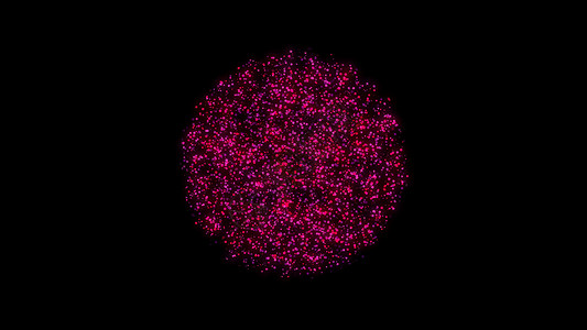 漂亮光晕多彩粒子特效免费下载五颜六色的粒子球体 抽象数字背景圆圈力量庆典紫色魔法坡度活力辉光生长娱乐背景