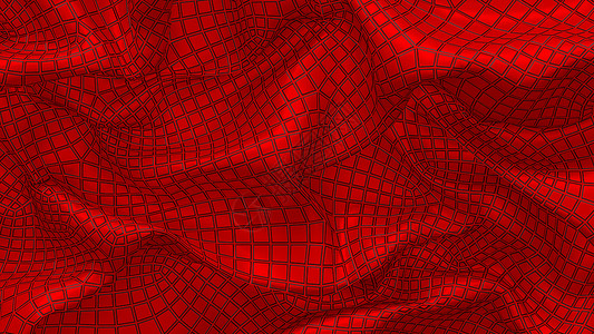 3d 插图抽象背景与 Re装饰品火焰窗帘织物技术红色烧伤材料裂缝抛光背景图片