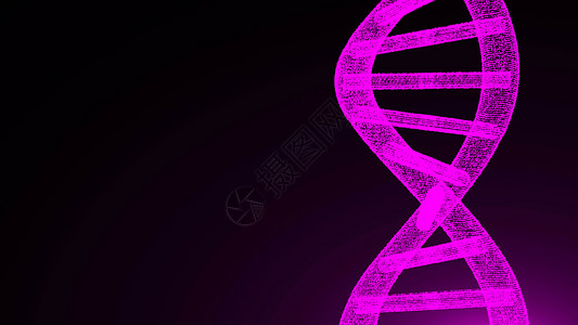 dna标志抽象的 dna 粒子 数字插图背景药品生物科学图形结构模块细胞染色体动画片基因背景