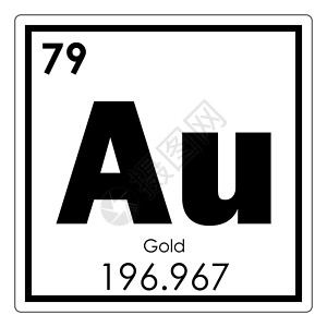 黄金化学元素科学原子化学品公式极客背景图片