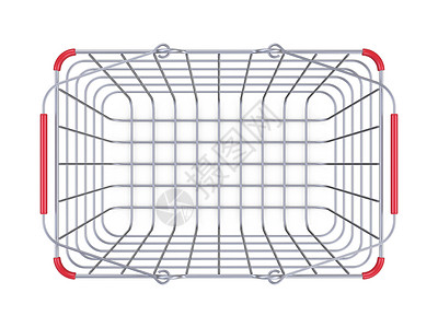 金属篮子超级市场提供高清图片