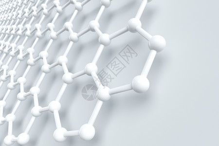 分子结构图六角拼接线3d渲染图技术蓝色创新工程网格化学材料遗传学科学基因背景