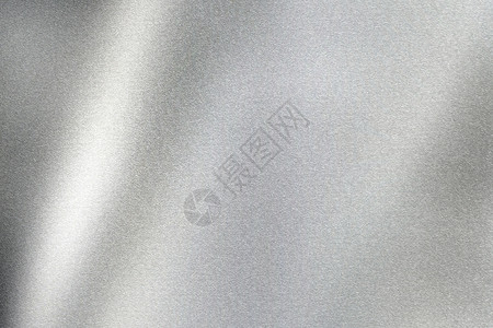 钛材银色银波金属墙壁 抽象纹理背景背景