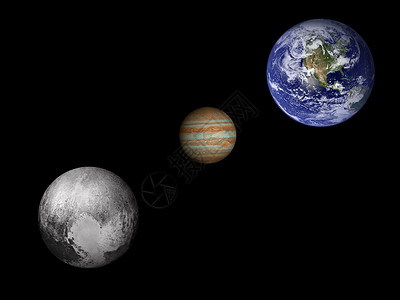 奥勒留冥王星星云高清图片