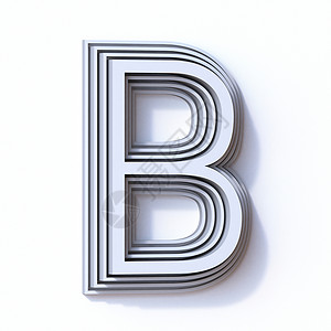 三步字体字母 B 3背景图片
