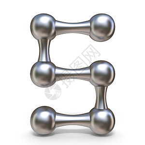 五五三D5号钢铁分子字型背景