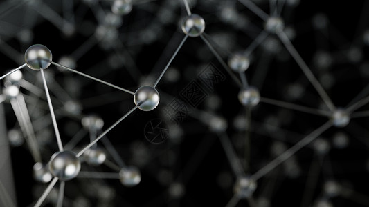 ui设计web界面网抽象技术背景未来网络科学原子三角形商业粒子节点网格界面辉光细胞背景