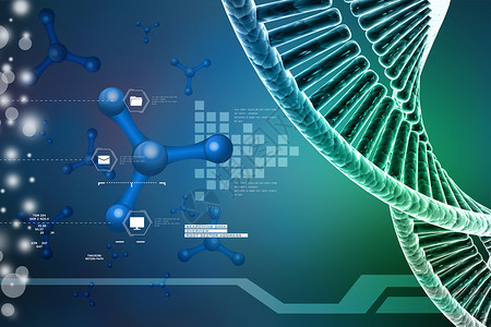 扭曲的铬 DNA 柴模型插图基因药片遗传学作品注射器代码螺旋合金技术背景图片