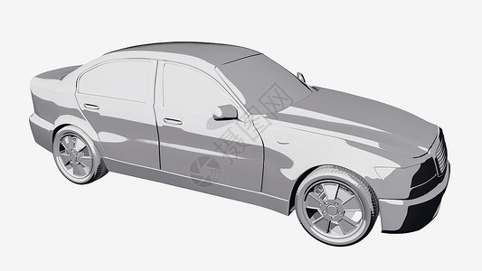 灰色汽车海报灰色汽车漫画书 3D 插图车轮速度卡通片驾驶运输艺术力量奢华车辆海报背景