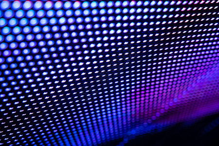 点屏幕特写 LED 模糊屏幕  LED 软焦点背景 摘要投影仪紫色贴片圆圈红色网格灯泡视频圆形坡度背景