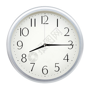 模拟墙时钟手表圆圈滴答倒数白色小时时间商业工作圆形高清图片
