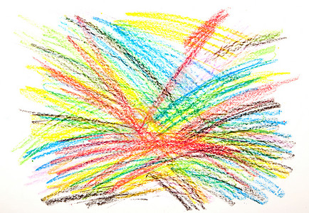 线条画男孩白色背景上的幼稚涂鸦条纹线条项目童年孩子书法概念绘画学校草图背景