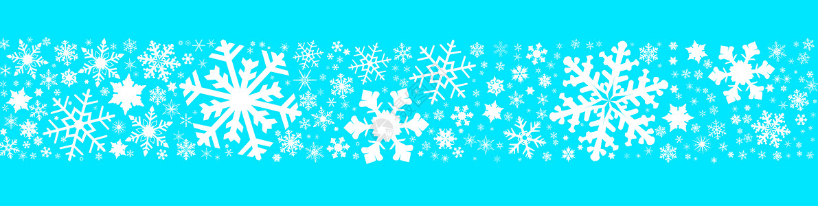 Snowflake 冬雪条艺术红色白色雪花天气艺术品横幅绘画背景图片