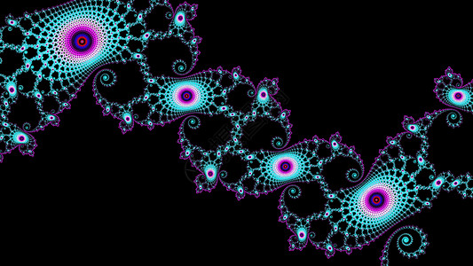 Mandelbrot 分形缩放模式螺旋艺术几何学背景图片