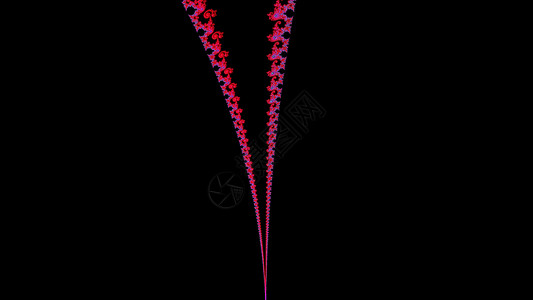 Mandelbrot 分形缩放模式螺旋几何学艺术背景图片