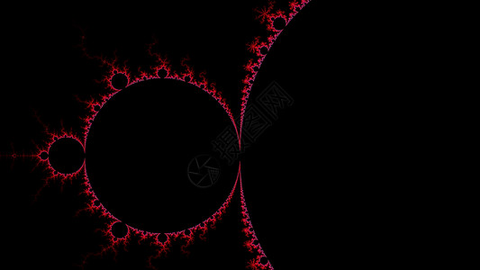 Mandelbrot 分形缩放模式几何学艺术螺旋背景图片