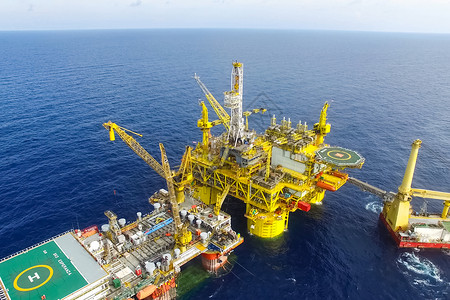 海洋石油技术工厂高清图片