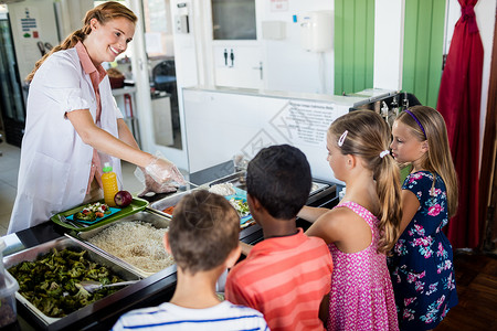 为儿童服务的烹饪员电饭煲班级素食者幼儿园男生孩子们小学学习早教教育背景图片