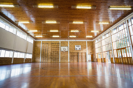 学校体育厅内部背景图片