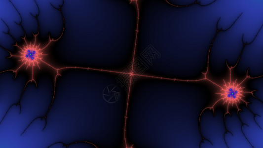 Mandelbrot 分形光模式螺旋几何学艺术背景图片