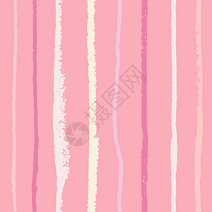 孟菲斯线条粉色时尚无缝图案背景上的柔和色彩垂直纹理线条背景