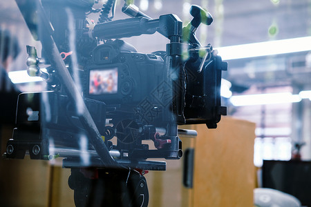 视频行业电影业报告文学视频居住摄影广播生产制造业电视机电影面试背景