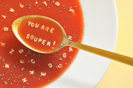 食品带字素材汤汤 纸碗上有纸面肉汤字母儿童盘子拼写学校美食食品乐趣孩子们背景