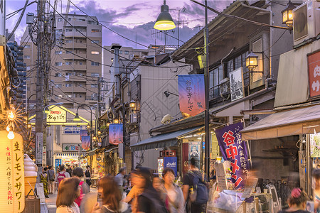 亚庇加雅街东京猫的圣地高清图片
