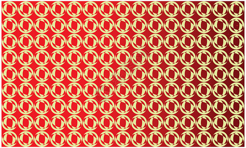 红色德尔塔毒株危害科普宣传海报抽象红色背景上的圆圈和椭圆手绘圆形草图创造力标志刷子横幅象形艺术符号背景