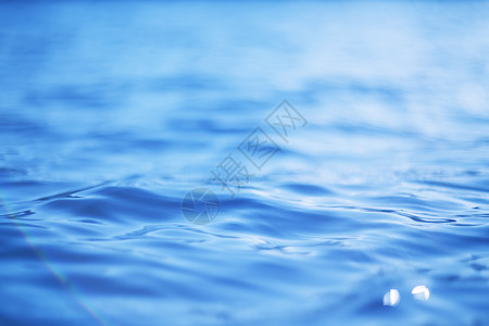 散景光水背景墙纸晴天火花运动海浪阳光波纹液体水池蓝色背景图片