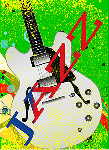 吉他班培训海报地点海报绘画标签吉他蓝调计算机图形友谊俱乐部黑色音乐背景