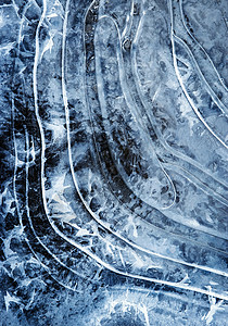 冰冻水面上的弧线背景图片