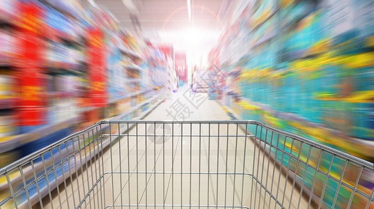 追逐超市促销背景图片