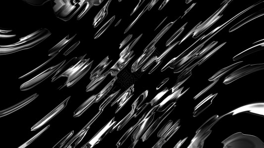 计算机生成了飞溅的水花效果  3d 渲染虚拟背景速度魔法斑点运动风暴液体宏观力量飞行失真背景